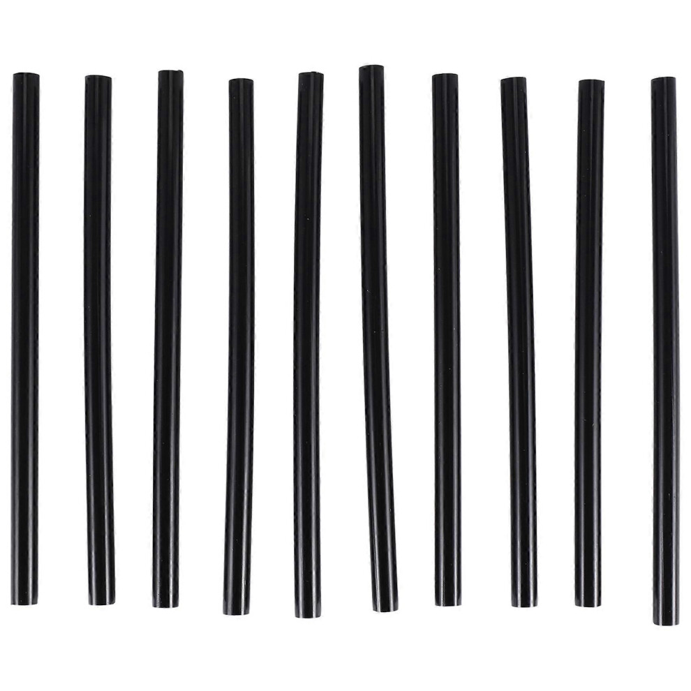 10Pcs Melt Glue Adhesive Sticks 150X7mm Black 9319739876048