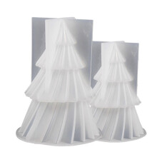 Christmas Tree Aromatherapy Candle Silicone Mold DIY Aromatherapy Candle Soap Making Tools Resin Mo