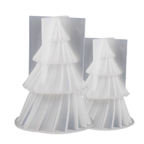 Christmas Tree Aromatherapy Candle Silicone Mold DIY Aromatherapy Candle Soap Making Tools Resin Mo