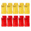 Auto Needle Threader for Hand Sewing,red+yellow 10pcs 1