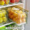 Stackable Refrigerator Storage Box with Lid,Capable of Storing Bread,Food,Vegetables,and Fruit,Organizer Box with Handle 4