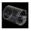 Decorative Apothecary Jar with Qtip Dispenser and Dustproof Lid - Stylish Storage Container Solution 3