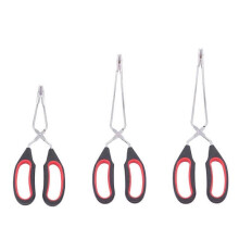 Grillschere mit komfortablem Griff, extra lange Edelstahl-Grillschere