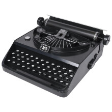Retro Typewriter Old-Fashioned Typewriter Home Decoration Model Props Ornaments Best Gift for Kids Children