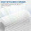 5 Pcs HEPA Replacement Filter for Vacuum Cleaner, High-Efficiency Vacuum Filter Replacement with 1pc 4