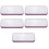 5PCS Sublimation Blank Metal Tin Pencil Box Case Pink 1