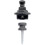 Säkra gitarrremstift för akustisk, elgitarr och bas - 2-pack, svart finish 3