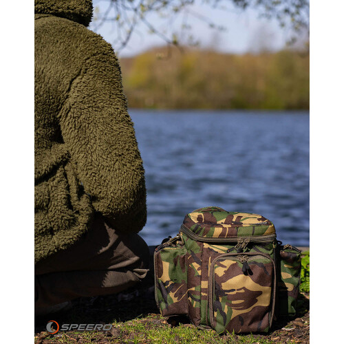 Speero SPEERO Stalker Mobile Fishing Angler Kit Bag DPM 2