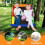 Tree Swing for Kids, Adjustable 83 x 155 cm, Colorful 8