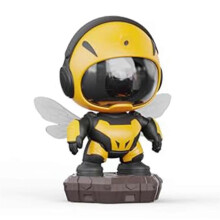 Galaxy Projector Starry Night Light Bee Astronaut Projector Starry Nebula LED Lamp with Remote Timed for Kids Room Decor