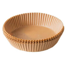 100PCS Disposable Air Fryer Paper Liner 20CM Oil-Proof WaterProof Airfryer Disposable Cook Paper Trays Baking Paper
