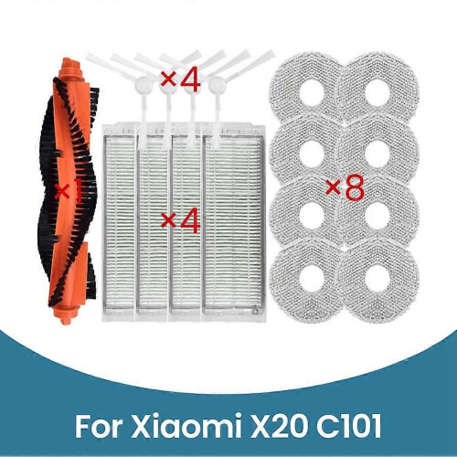 compatible for X20 Sweeping Robot Kit Spare Parts Accessories
