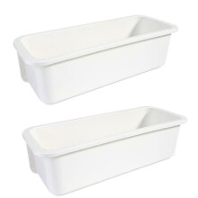 Drawable Cabinet Storage Box Bathroom & Kitchen Cabinets White