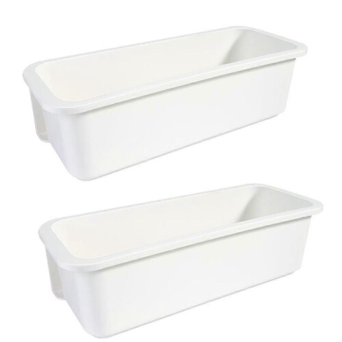 Drawable Cabinet Storage Box Bathroom & Kitchen Cabinets White