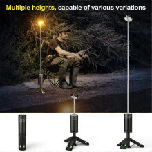 Lampada da campeggio telescopica per esterni da 10000 mAh, luce da lavoro a LED portatile