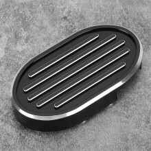 Copripedale freno per moto in stile a strisce, galvanizzato, accessorio compatibile con XL883 XL1200