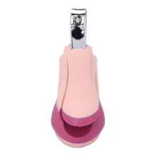 Zoom Nagelklippare Zoom Lätt Manikyrklippare med Förstoringsglas för Baby och Åldrande (Rosa Rosenröd)