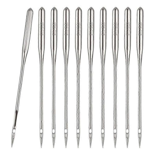 150PCS Heavy Duty Sewing Machine Needles compatible Thick Fabrics, Leather & Jeans, Universal Compatibility