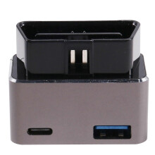 For Tesla Model Y Juniper 2025 Dual Port Hidden OBD Adapter Charging for Tesla Car Obd2 Splitter Charger Adapters