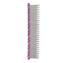 Pet Hair Removal Comb Rugged Durable Reusable Comfortable Open Knot Comb for CatPurple