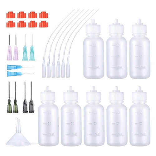 Glue Applicator Bottles,30 Ml Precision Tip Applicator Bottles
