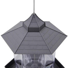 Plastic Bird Feeder Hanging Bird Food Container Outdoor Waterproof Bird Feeder Pet Supplies