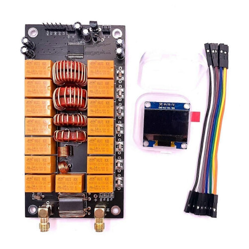 Antenna Tuner Board Motherboard with Screen Finished Version DIY Antenna Kits Tester Electronic Com