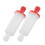 2Pièces Filtre À Carburant Inline Plastique Multi Couleur Pour 1