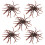 5Pièces Leurres Flottants Brown Imitaient Oursin Pour 1