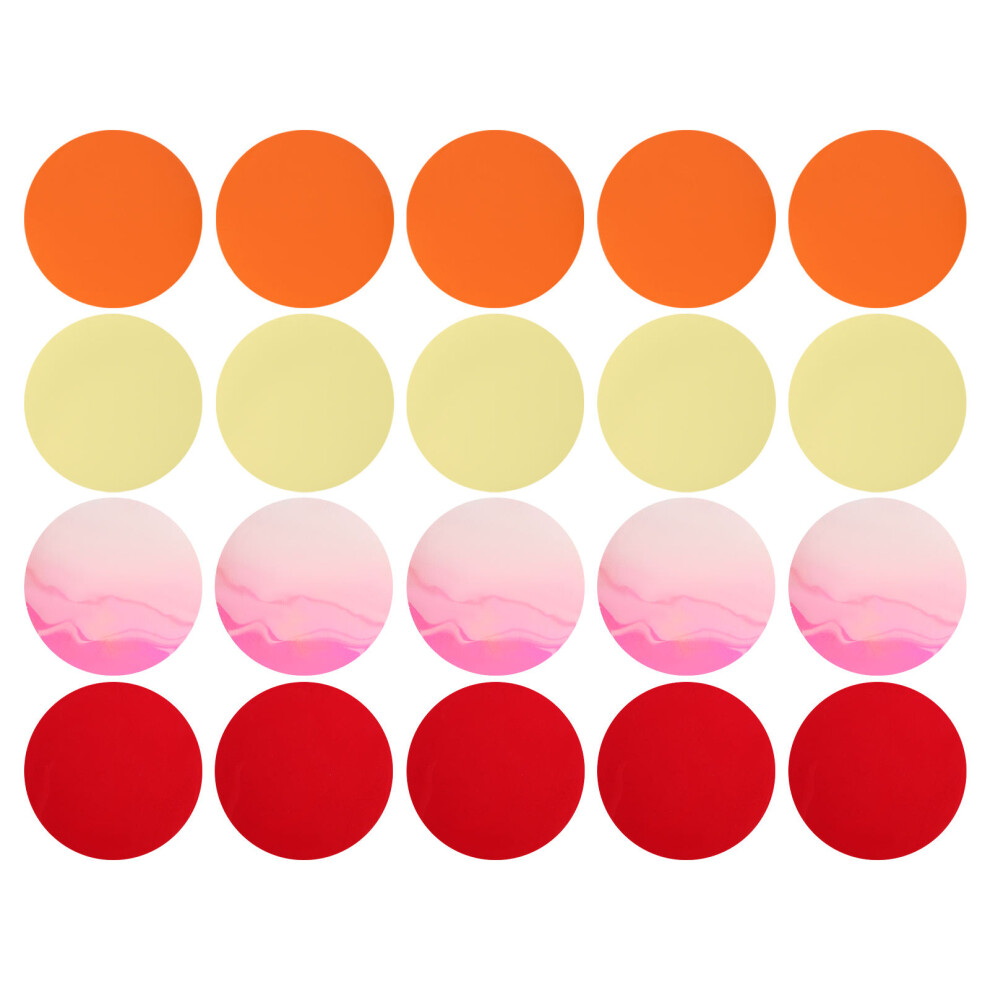 20Pcs Multi Pvc Warm Diffuser Gel Filters For Diy Home Ing Light 3752665636557
