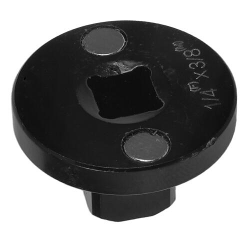 Drive Ratchet Socket Adapter Black Steel 1/4 to 3/8
