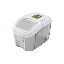 Cubo de cocina de 5 kg, a prueba de insectos y humedad, para arroz, granos, tarro sellado, almacenamiento
