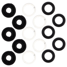 15Sets Hydraulic Jack Seal Kit Assorted Color Floor Jack Repair Parts