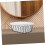 Wire Storage Baskets with Removable Fabric Liners for Bathroom and Kitchen, Durable Metal Organizer 4