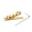 42mm Adjustable Guitar Nut Bell-shaped Brass Nut 3