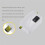 EU Plug,3000W 220V Mini Instant Hot Water Heater -White 4