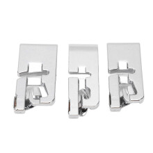 6 Pcs Rolled Hem Presser Foot 3mm 4mm 6mm Stainless Steel Easy Install Sewing Machine Presser Feet