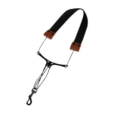 Padded Adjustable Saxophone Neck Strap with Secure Hook for Alto Tenor Soprano Baritone Players