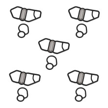10 guarnizioni per solenoide VTEC superiore + inferiore compatibili con GSR NSX D16Z6 B18C1 B16A2 B18C5