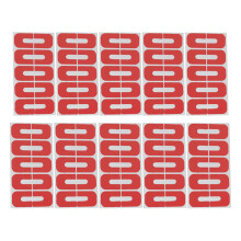 100Pcs Red Guard Stickers for French Manicure Protection