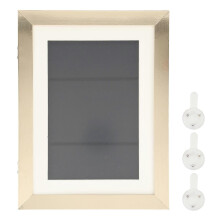 Kids Art Frames DIY Artwork Picture Front Openning Frame Children Drawing Display Gold