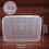Egg Container, Refrigerator Deviled Egg Tray Carrier with Lid compatible for 60 Eggs - Plastic Fridge Stackable Portable 2 Pack 3