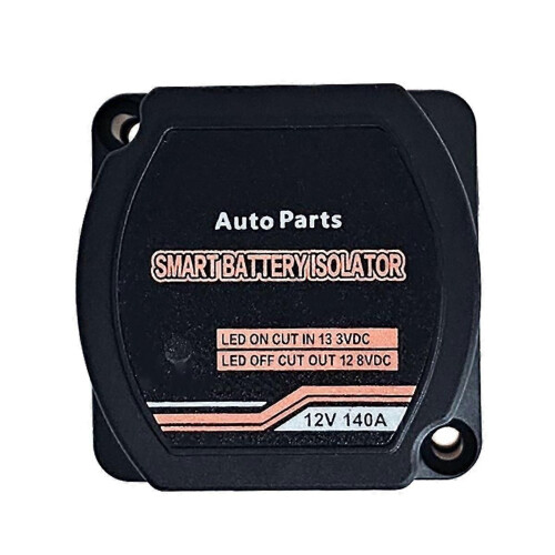 Έξυπνος μονωτής διπλής μπαταρίας, ρελέ VSR 12V 140A ευαίσθητο