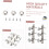 Guitar Locking Tuners Replacement Head Knobs for Acoustic Guitar Precise Tuning Control 3