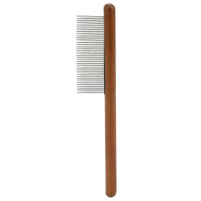 Peine para gatos y perros para eliminar el pelo suelto. Peine de madera reutilizable con nudos abiertos,