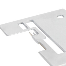Needle Plate Sewing Replacement Accessories Iron Needle Assist Tool for Overlock Machine