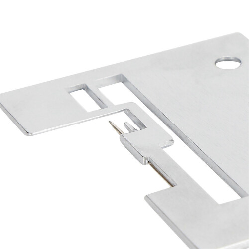Needle Plate Sewing Replacement Accessories Iron Needle Assist Tool for Overlock Machine