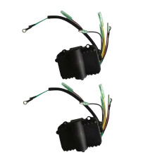 2Pcs Outboard Switch Box CDI Power Pack 339-7452A15 339-7452A19 compatible Mercury Mariner 6 2Cyl-35 2Cyl 1