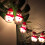 LED Christmas snowman string lights holiday decoration 6