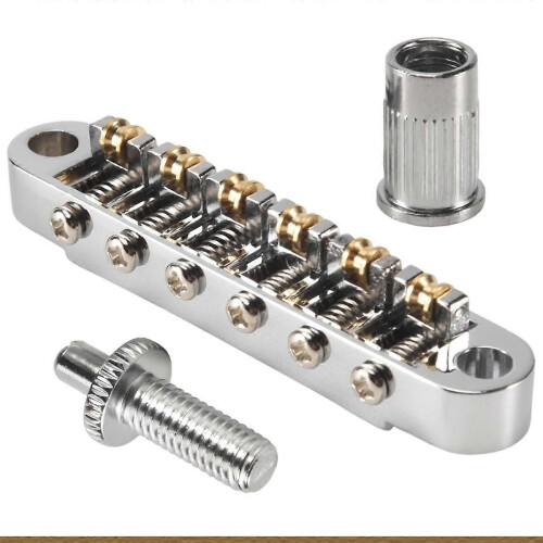Tune-O-Matic Electric Roller Saddle Bridge Lp Ηλεκτρική Γέφυρα Κιθάρας από την Κορέα 2